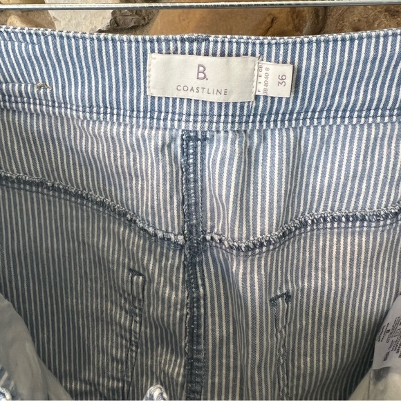 Coastline Striped Cotton Skirt - Picture 3 of 6